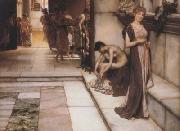 Alma-Tadema, Sir Lawrence An Apodyterium (mk23) china oil painting reproduction